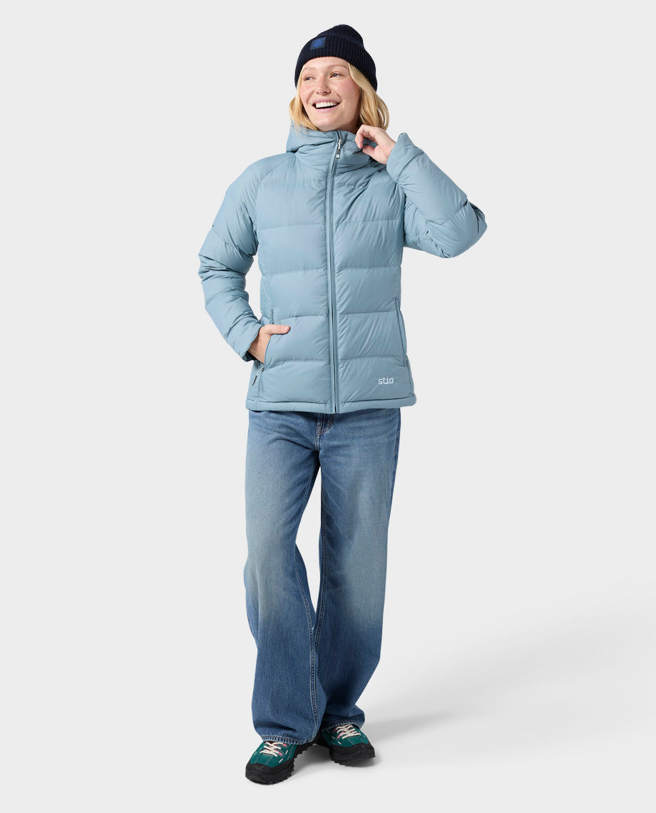 Women's Hometown Down Hooded Jacket - Image 29