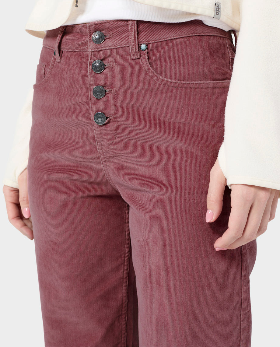 Women's Rivet Wide Leg Cord - Image 20