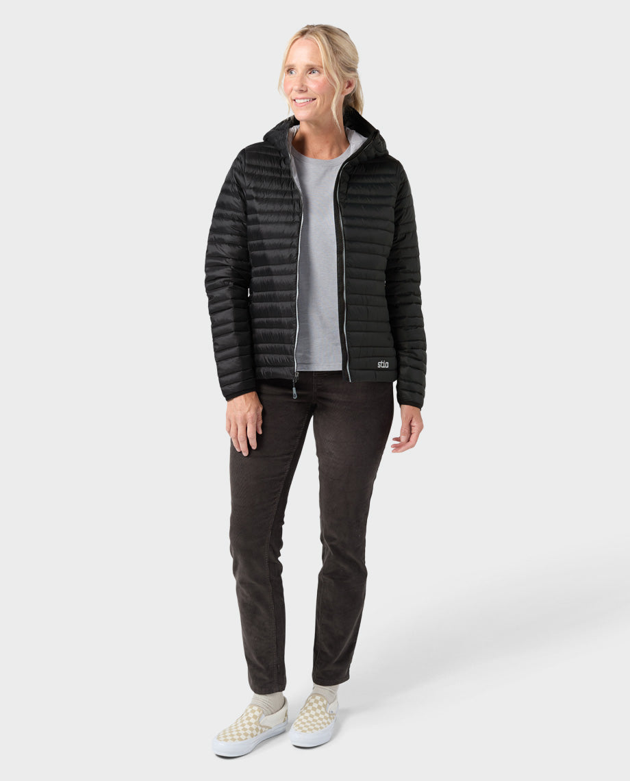 Women's Pinion Down Hooded Jacket - Image 3