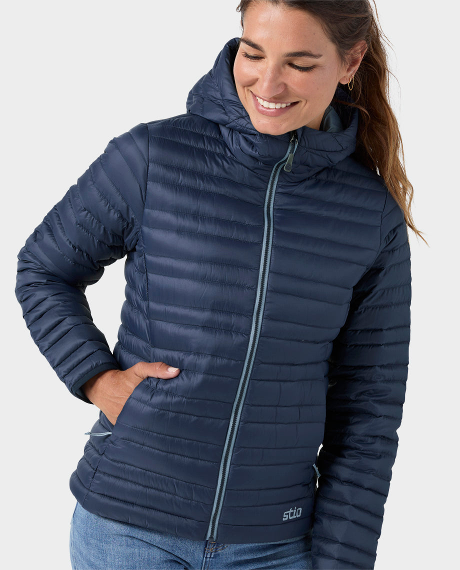 Women's Pinion Down Hooded Jacket - Image 18