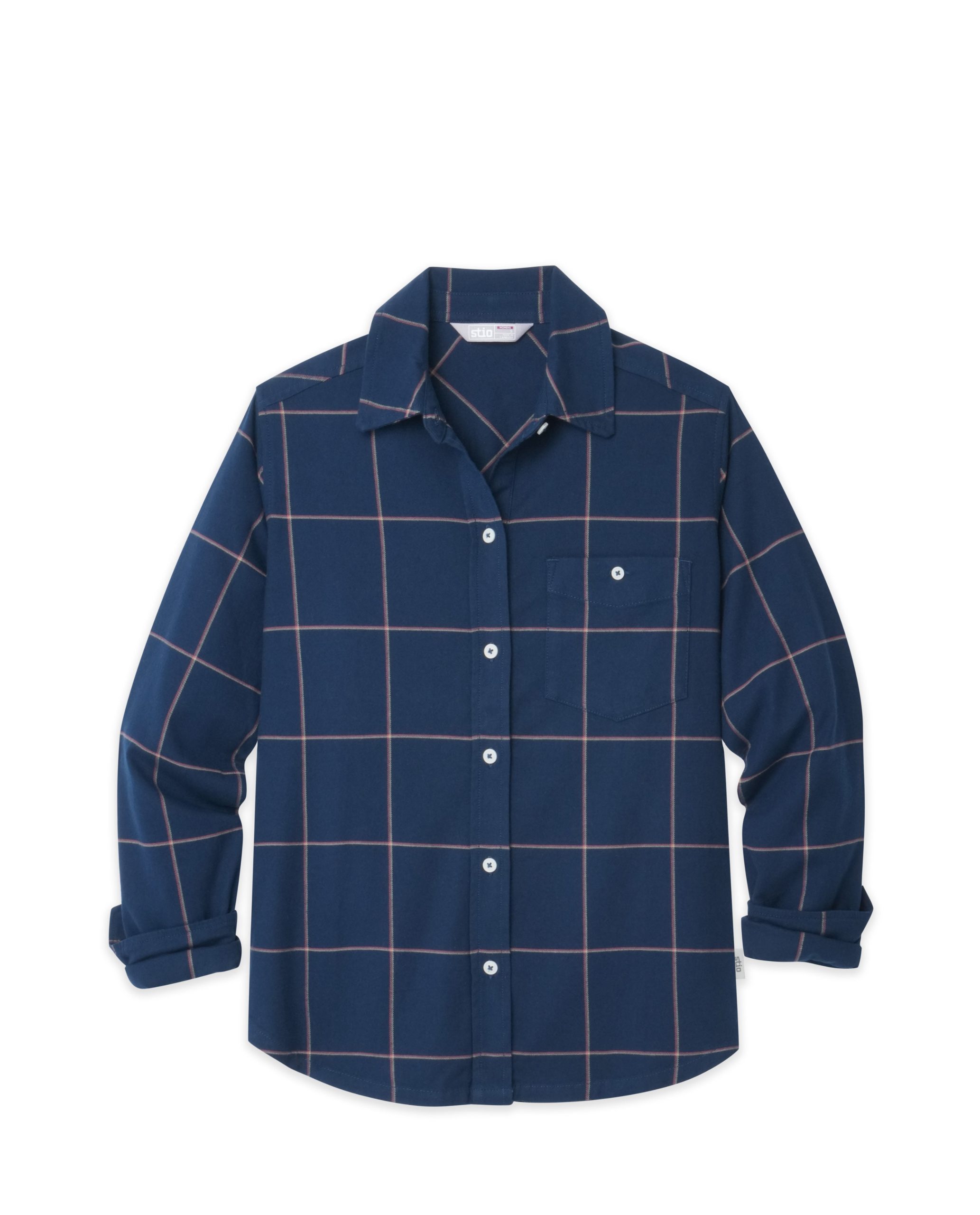 Women's Miter Stretch Lightweight Flannel Shirt - Image 19