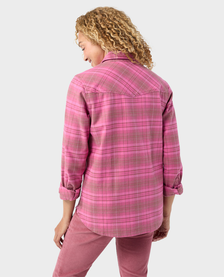 Women's Slipstone Midweight Flannel Shirt - Image 24