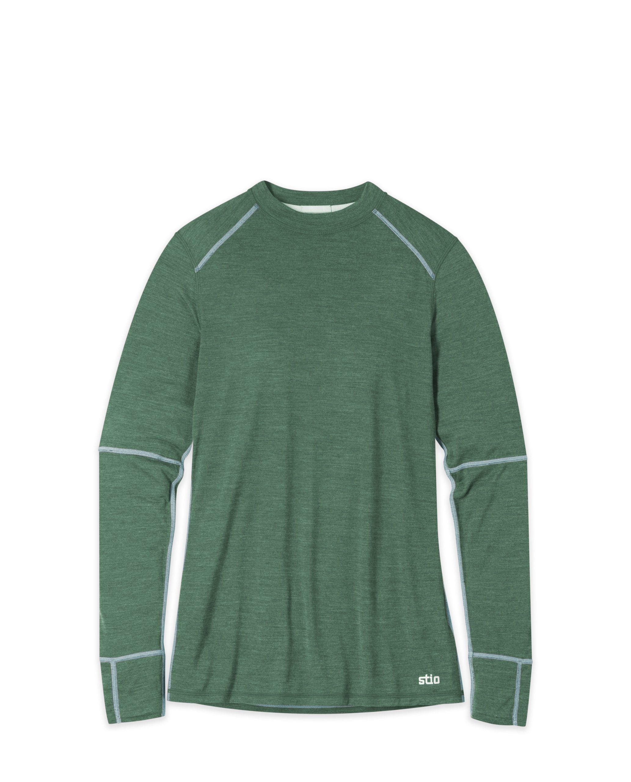 Women's Basis PeakWool Lightweight Crew LS - Image 25