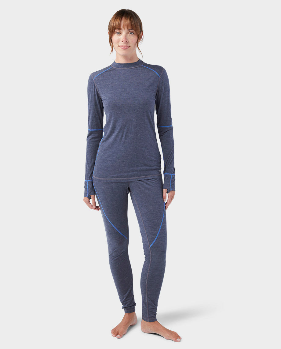 Women's Basis PeakWool Lightweight Crew LS - Image 24