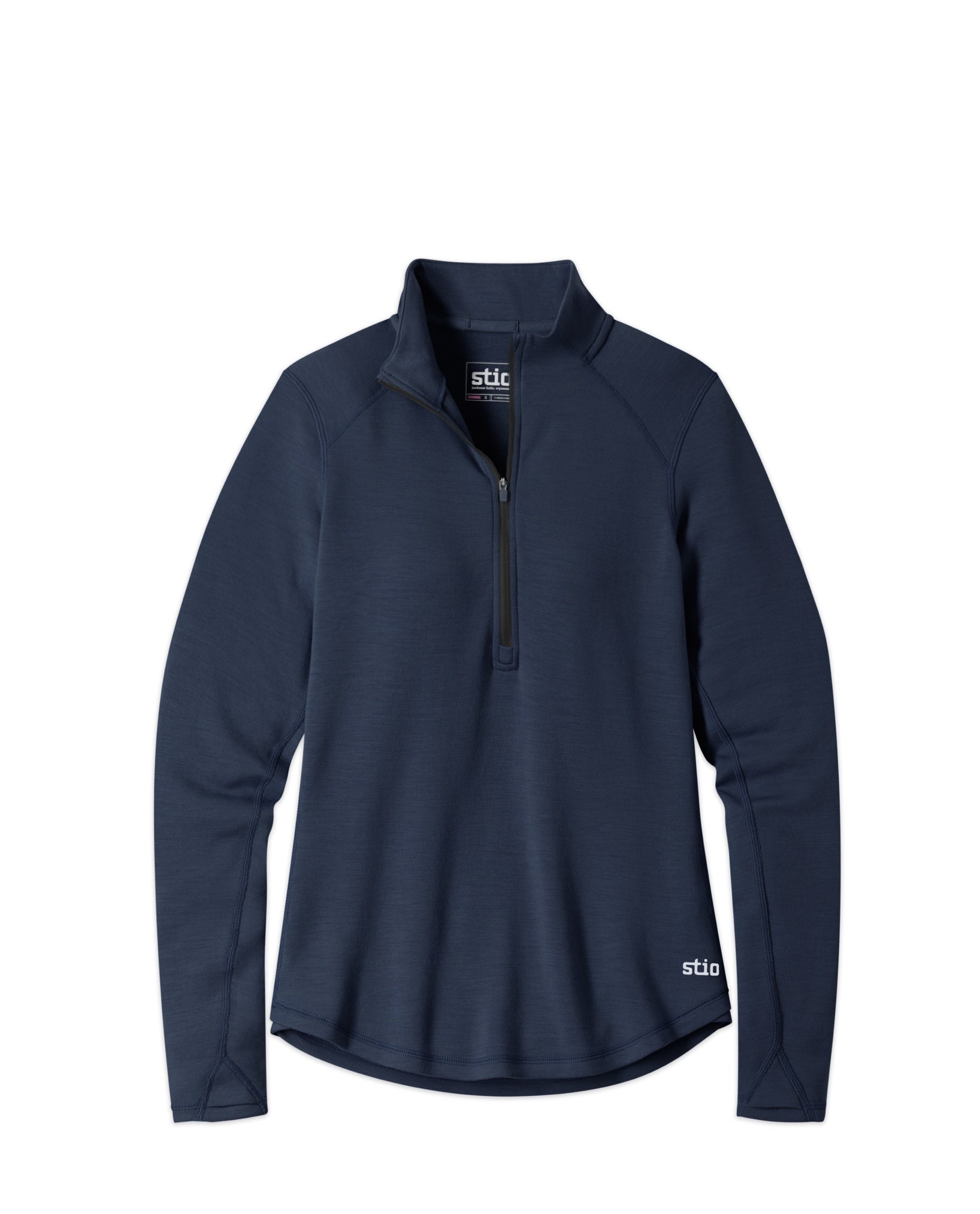 Women's Basis PeakWool Midweight Half Zip - Image 8