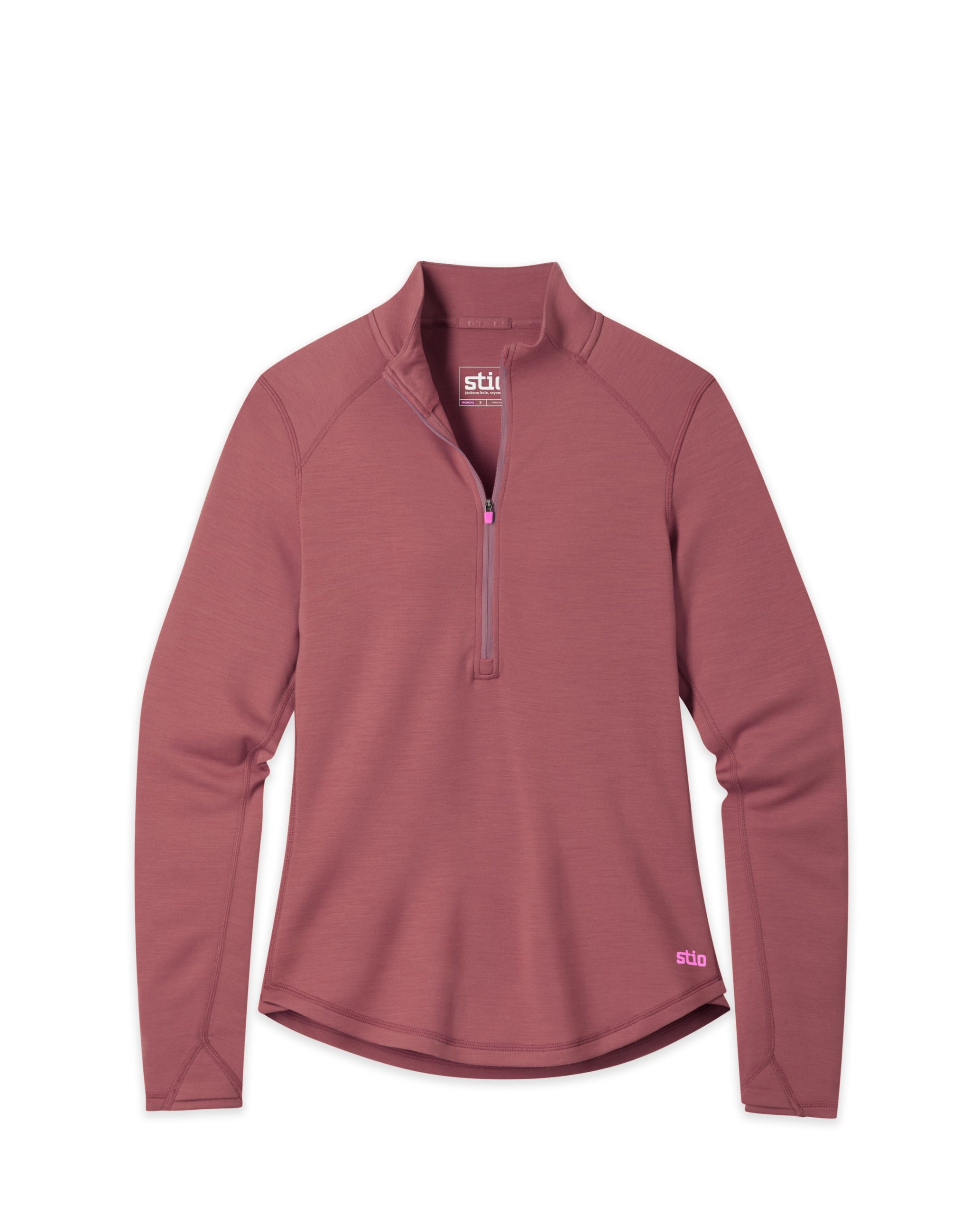 Women's Basis PeakWool Midweight Half Zip - Image 15