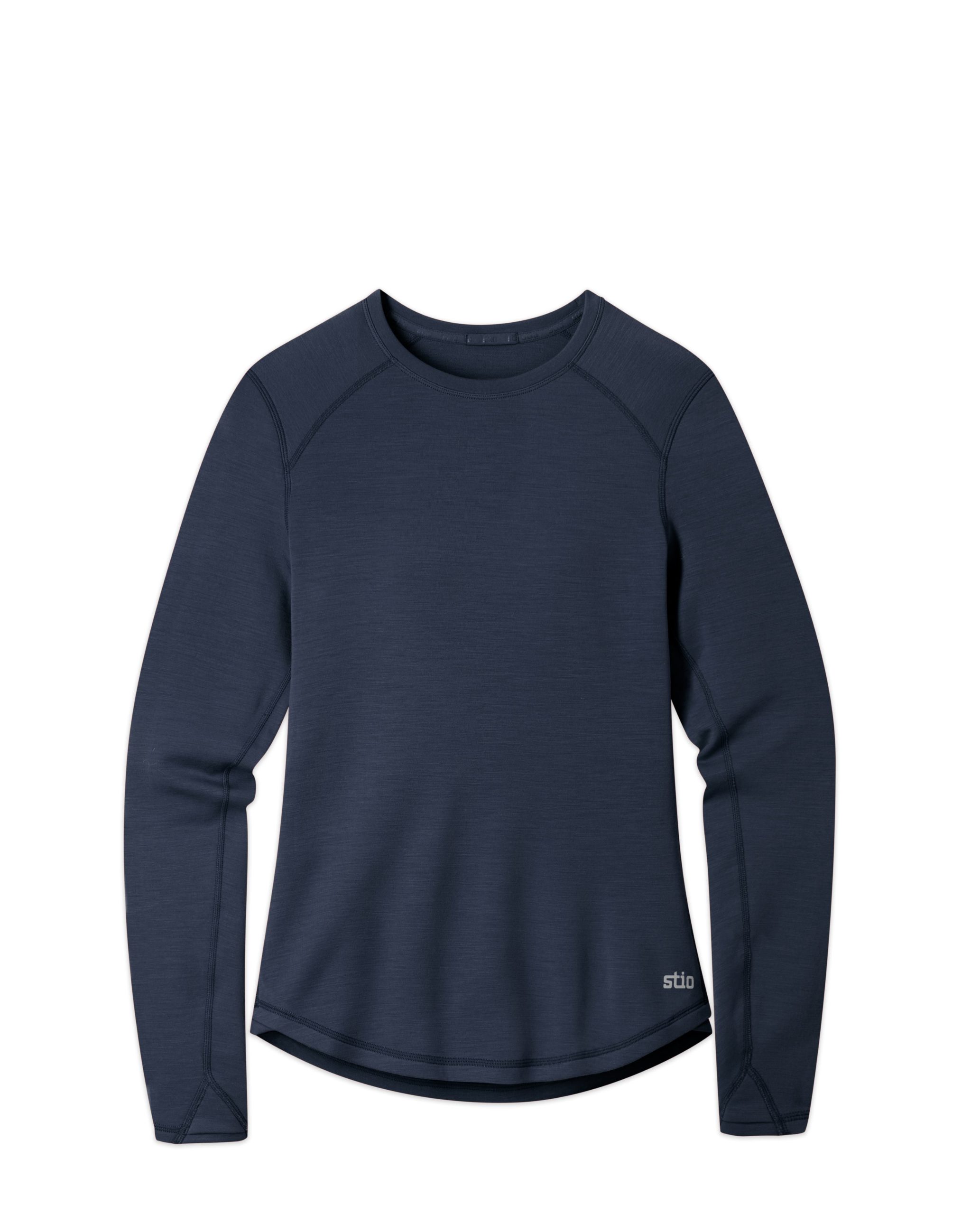 Women's Basis PeakWool Midweight Crew LS