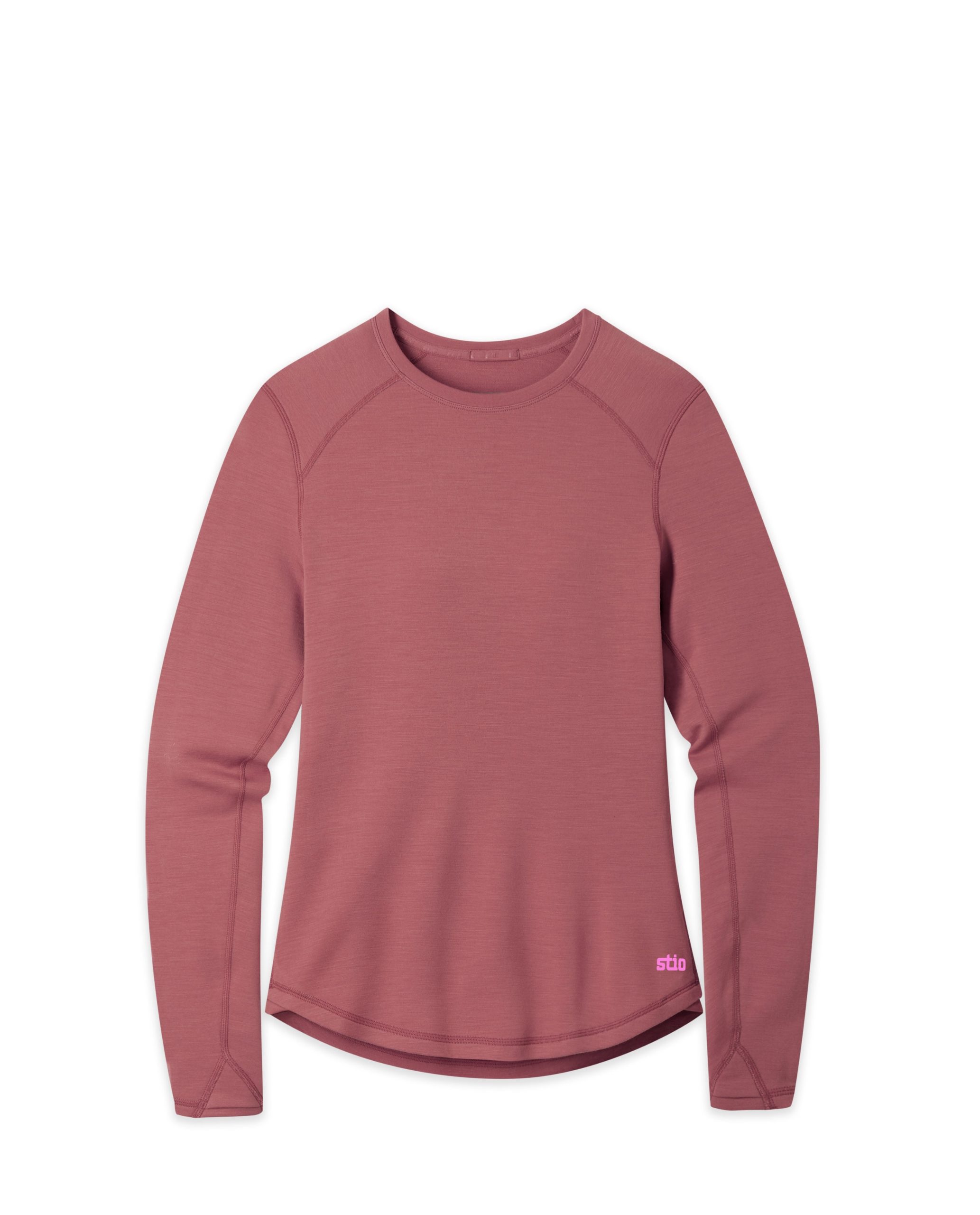 Women's Basis PeakWool Midweight Crew LS - Image 7