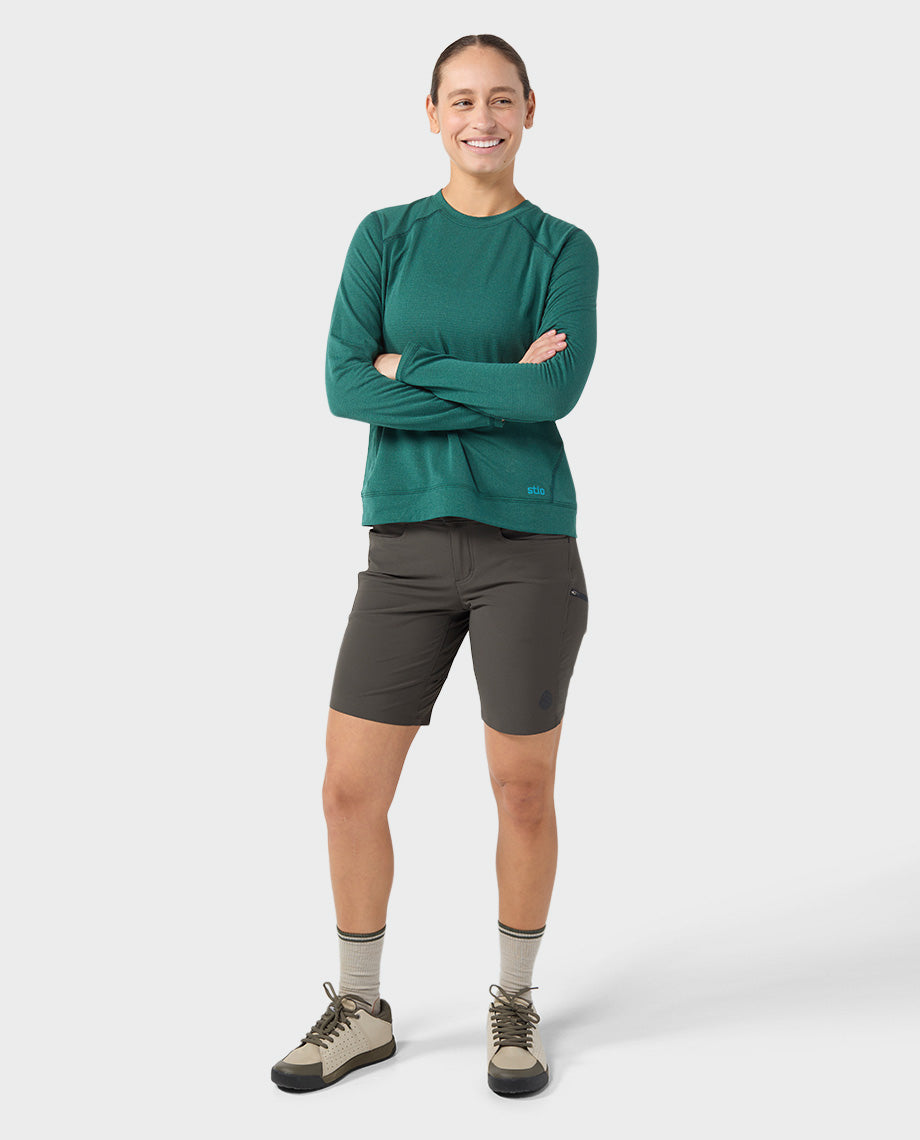 Women's Trax Power Grid Crew - Image 26
