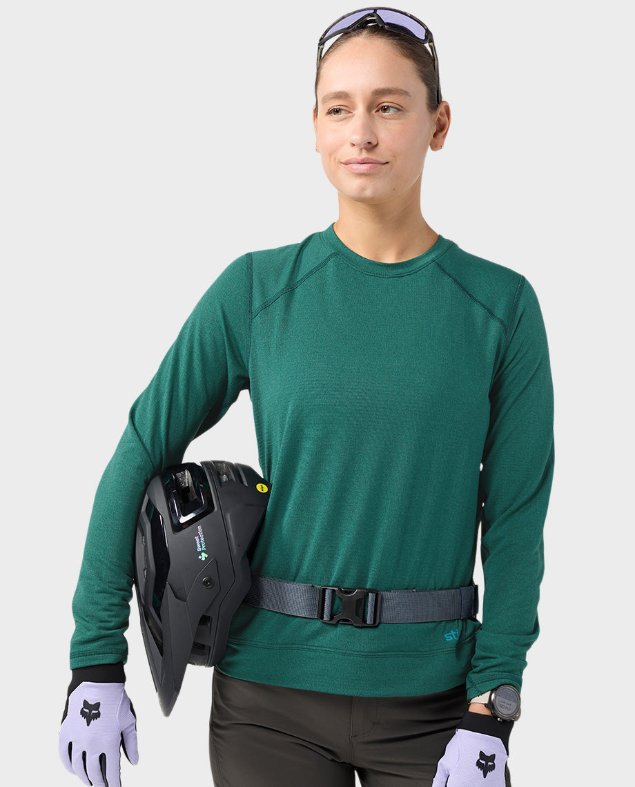 Women's Trax Power Grid Crew - Image 28