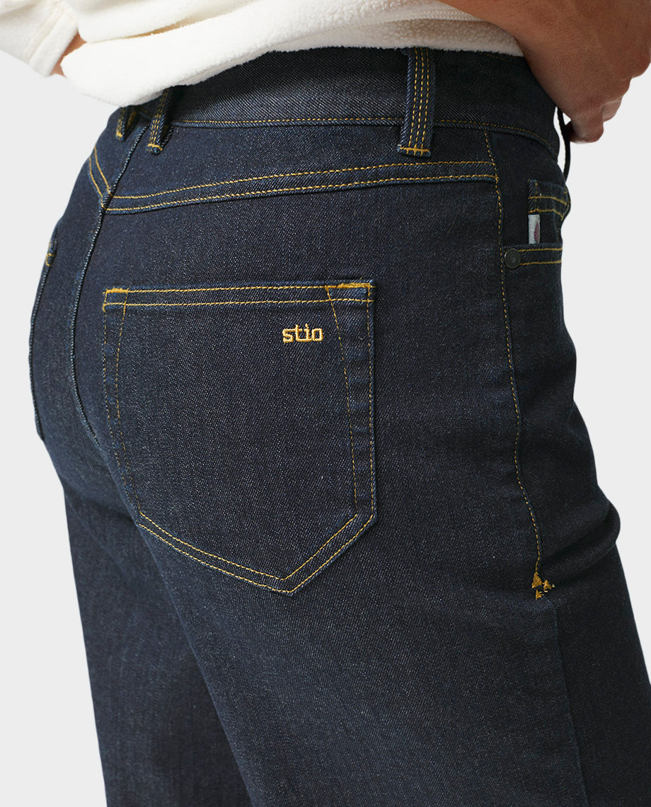 Women's Rivet Wide Leg Jean - Image 7
