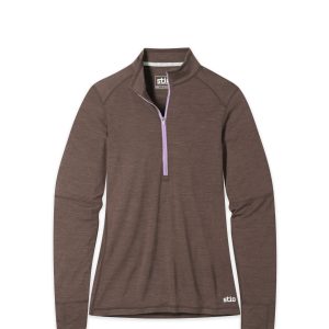 Women's Basis PeakWool Lightweight Half Zip
