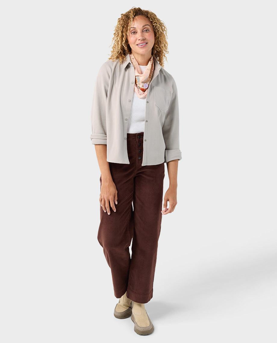 Women's Notion Stretch Knit Shirt - Image 6