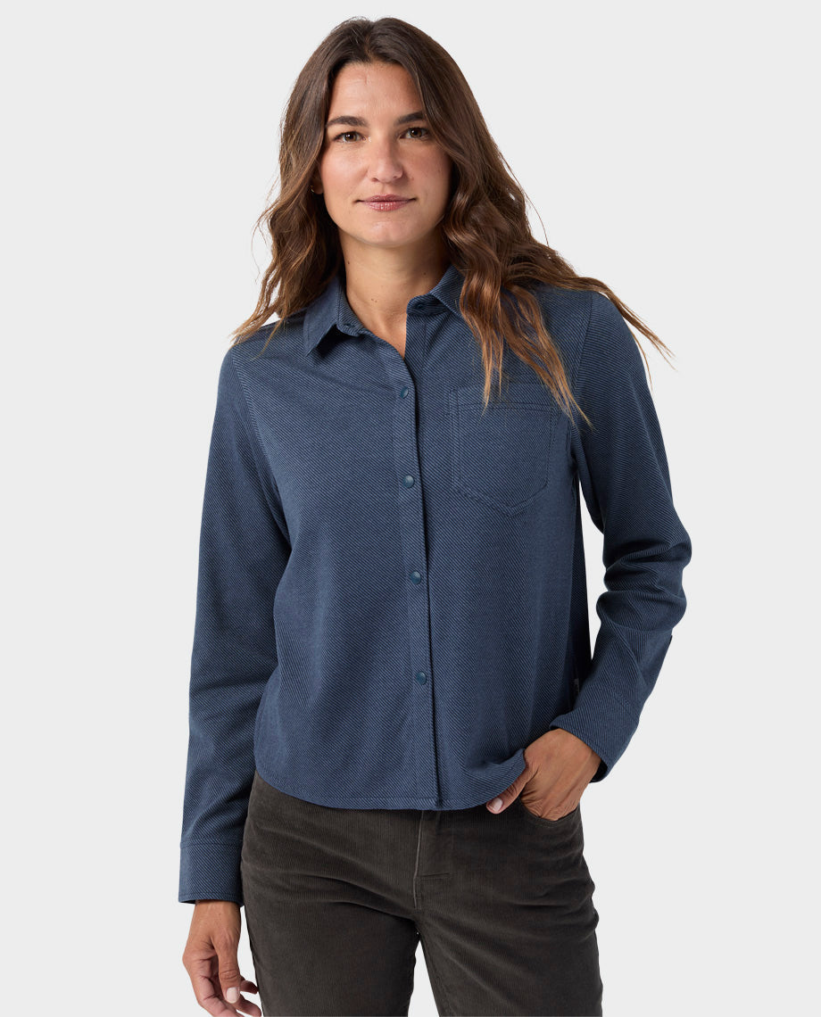 Women's Notion Stretch Knit Shirt - Image 10