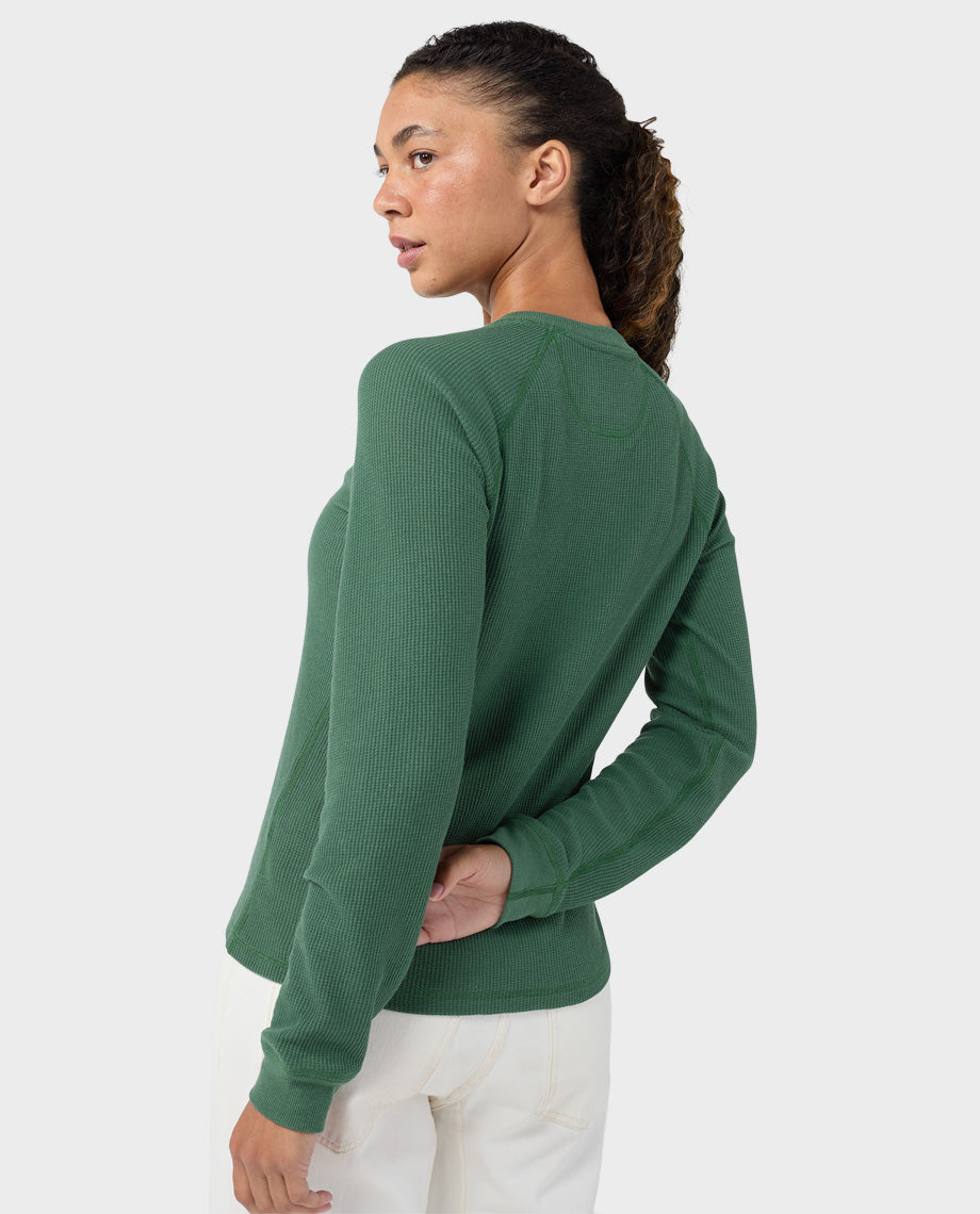Women's Wister Waffle Henley - Image 9