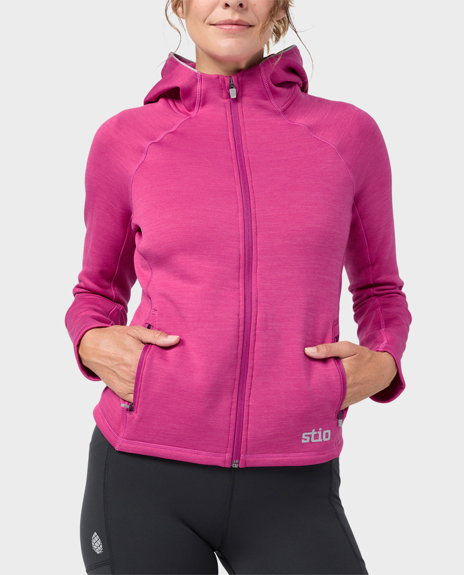 Women's Glide Power Stretch Full Zip Hoodie - Image 13