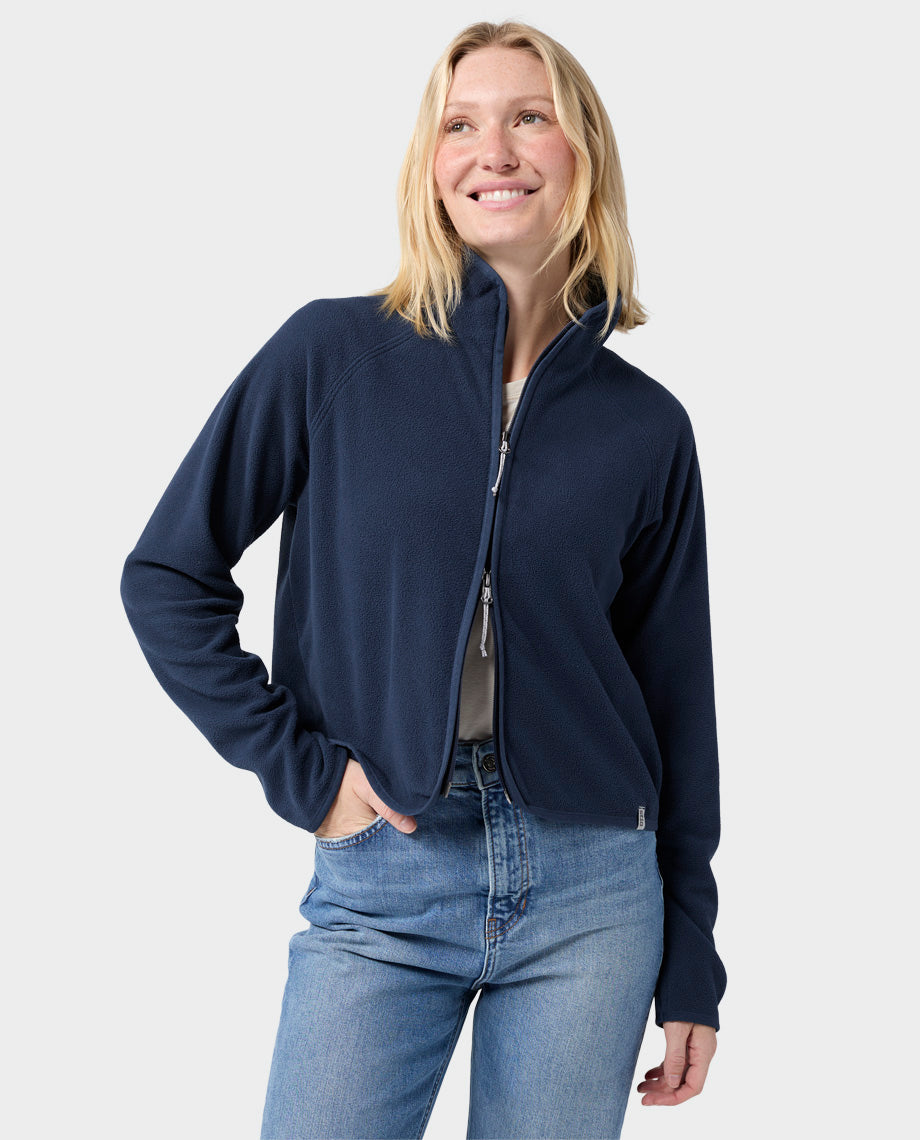 Women's Turpin Fleece Cardigan - Image 3