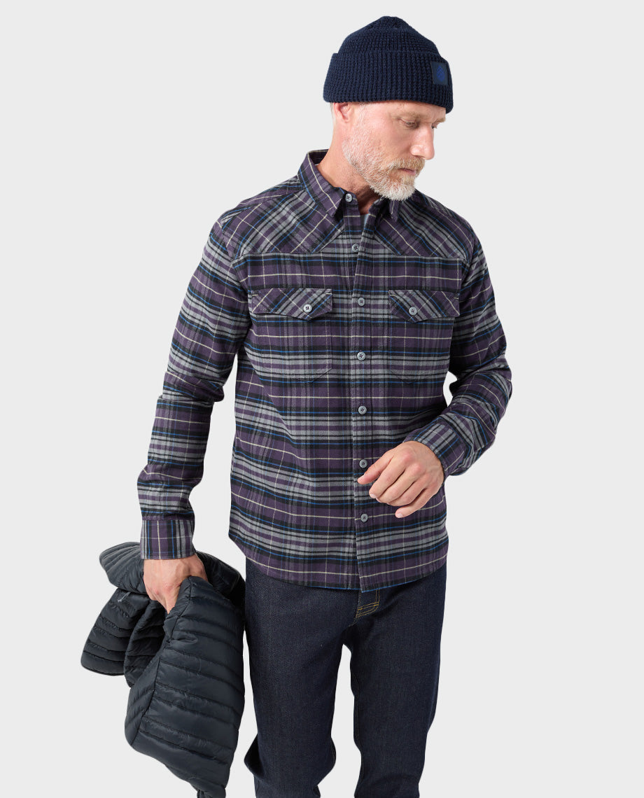 Men's Junction Midweight Flannel Shirt - Image 27