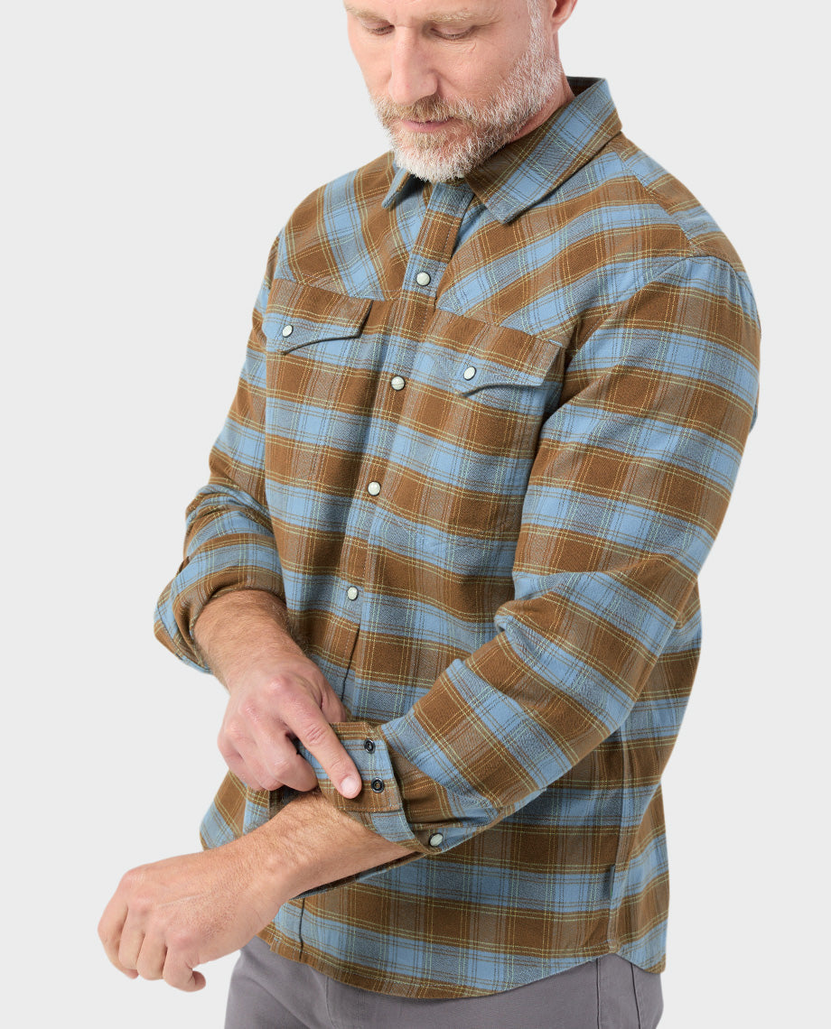 Men's Slipstone Midweight Flannel Shirt - Image 21