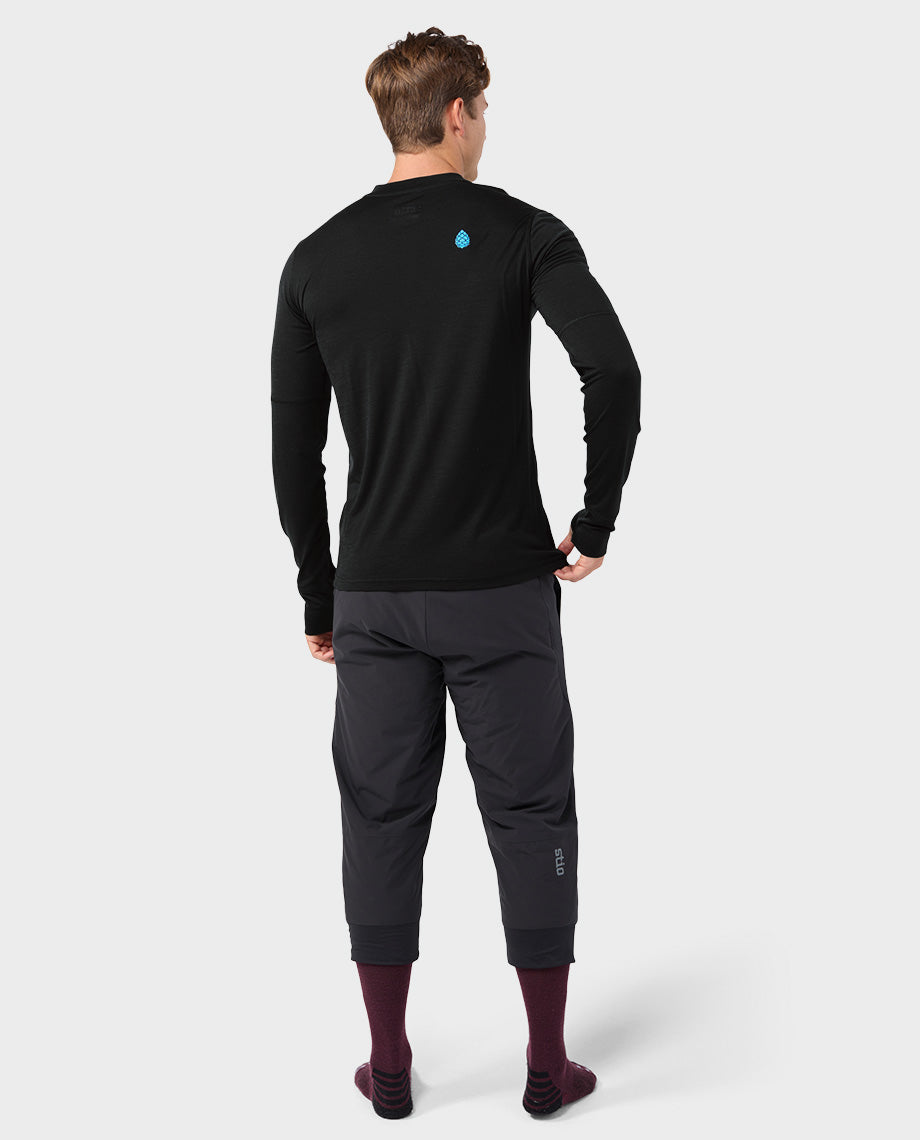 Men's Basis PeakWool Lightweight Crew LS - Image 5