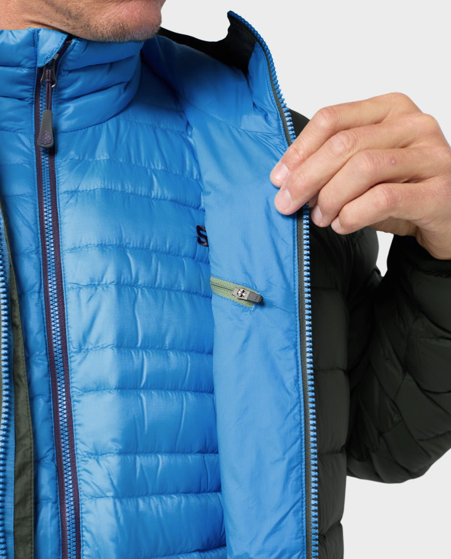 Men's Hometown Down Hooded Jacket - Image 5