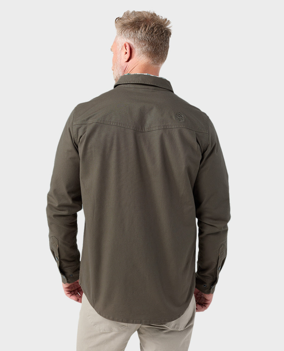 Men's Saratoga Canvas Shirt - Image 5