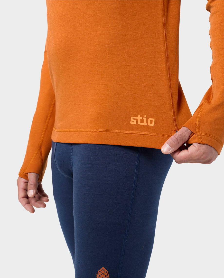 Men's Basis PeakWool Midweight Crew LS - Image 19