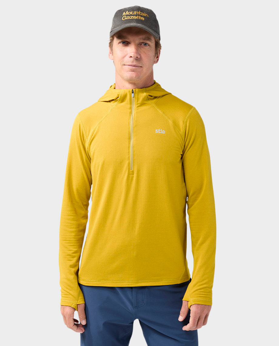 Men's Trax Power Grid Half Zip Hoodie - Image 10