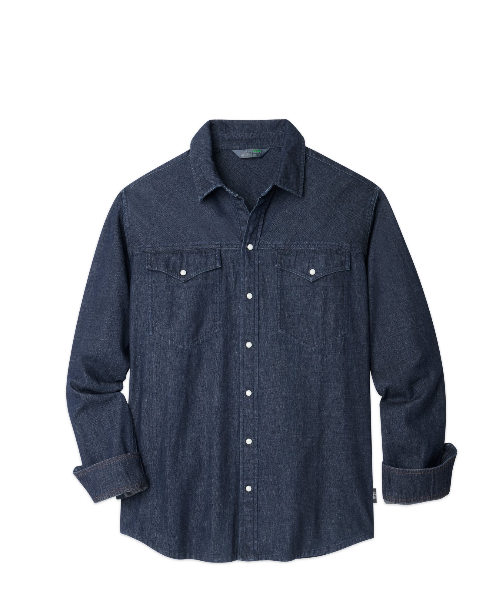 Men's Slipstone Japanese Denim Shirt - Image 8