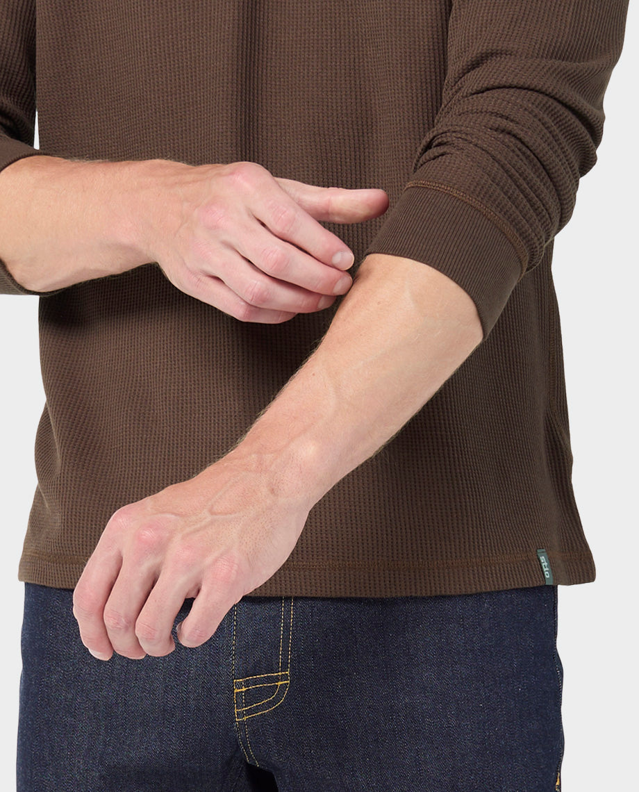 Men's Wister Waffle Henley - Image 3