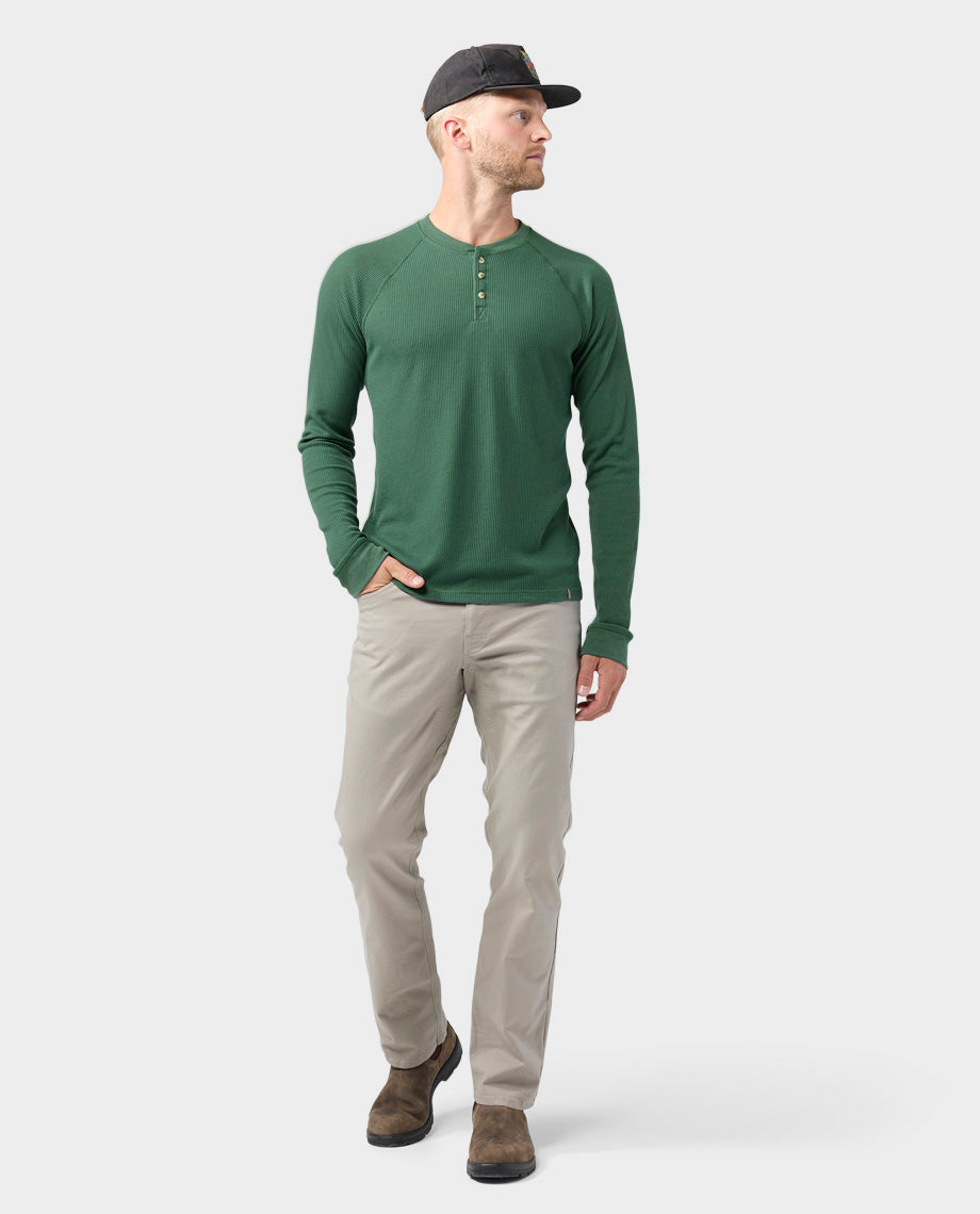 Men's Wister Waffle Henley - Image 10